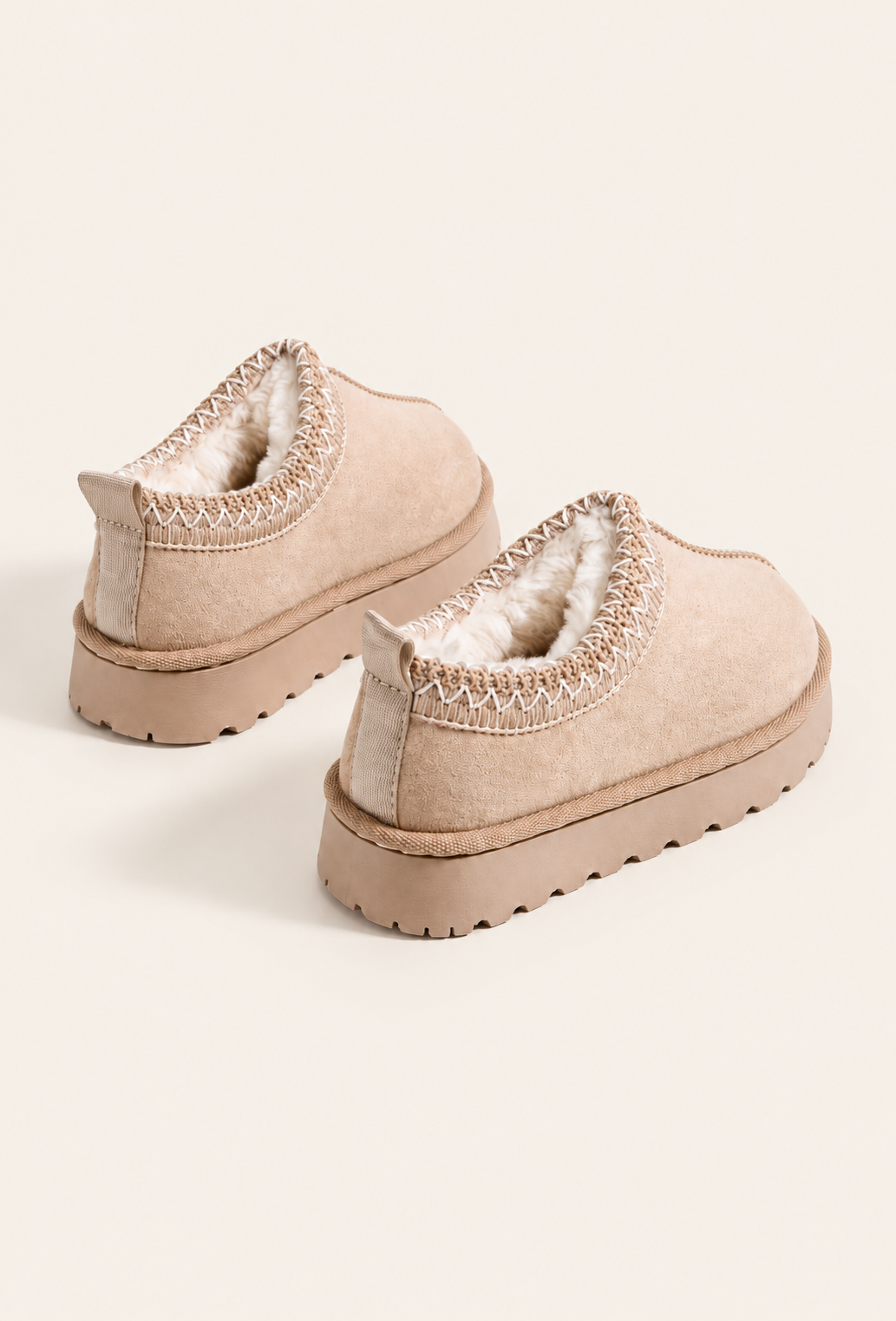 Bottine fourrée Tazzy Beige