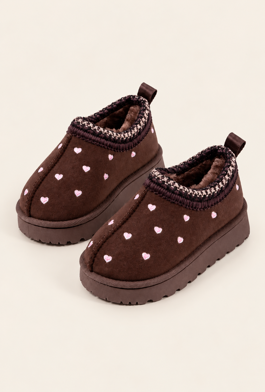 Bottine fourrée Tazzy Choco Heart
