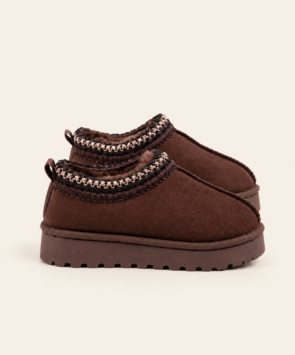 Bottine fourrée Tazzy Choco