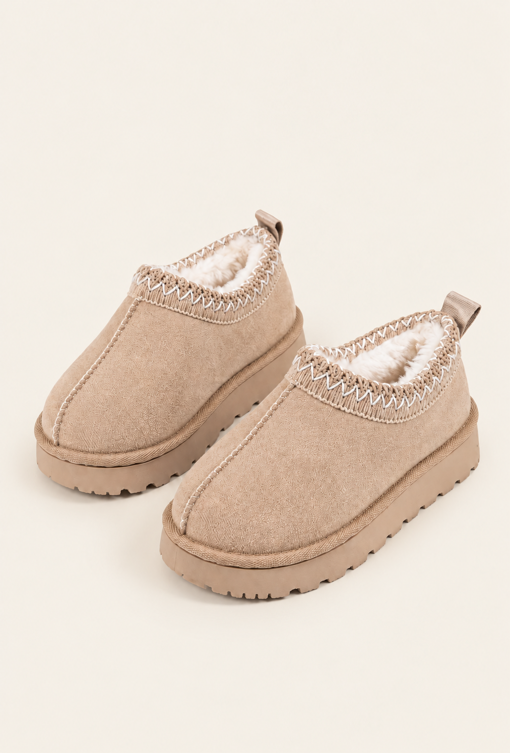 Bottine fourrée Tazzy Beige