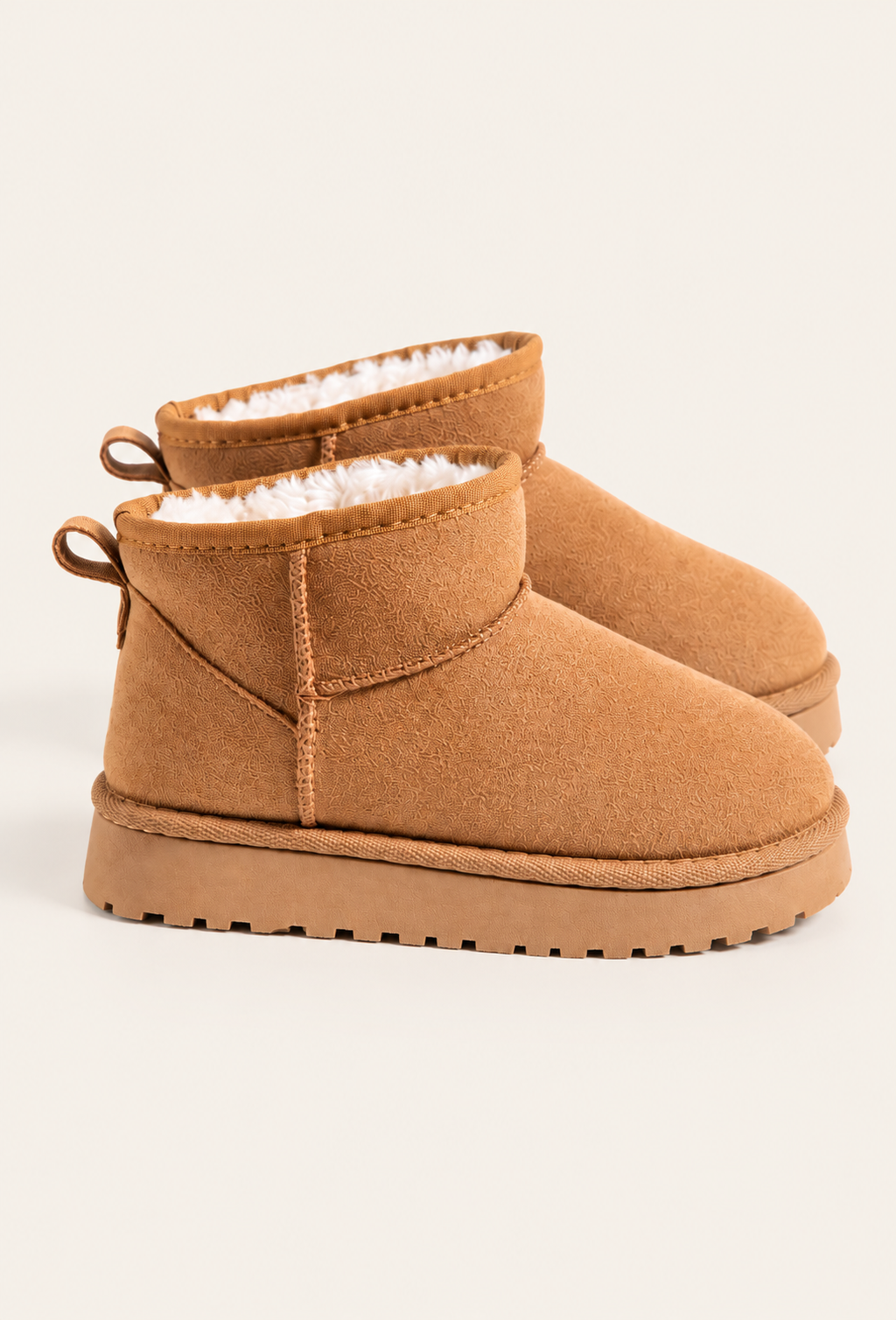 Bottine fourrée Mini Camel