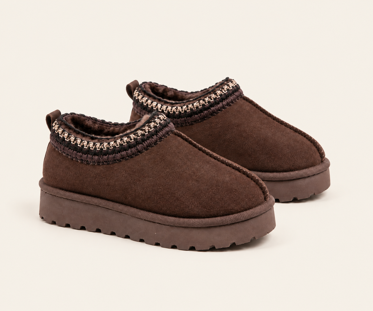 Bottine fourrée Tazzy Choco