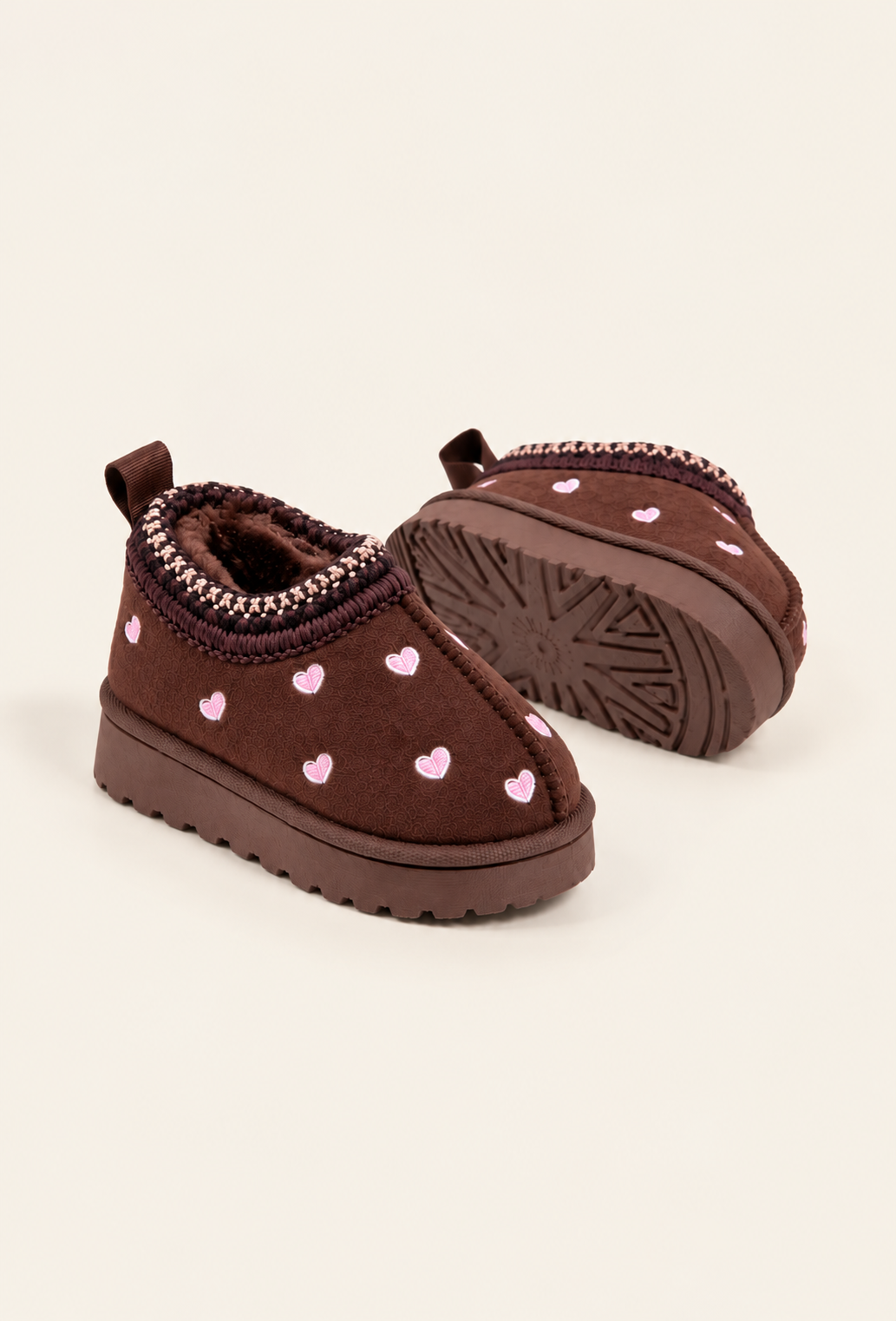 Bottine fourrée Tazzy Choco Heart